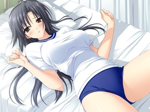 エロ画像】ブルマ・体操着のエロ画像　ブルマは気をつけないとパンツはみ出してるからな