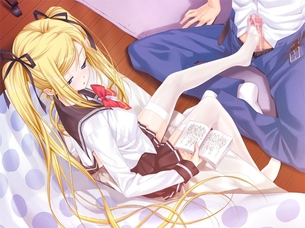 エロ画像】足コキのエロ画像　お前ら足コキ好きなんだろ?