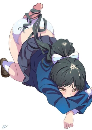 [ラブライブ!][エロ画像]葉月恋の髪コキで精子をぶっかけたよ～♪