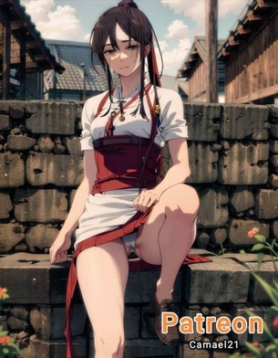 [地獄楽][エロ画像]佐切(さぎり)のパンチラで勃起したよ～♪