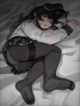 【２次】ストッキングを履いた女の子のエロ画像その７８