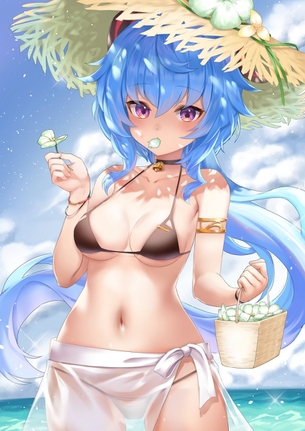 【非・微エロ】水曜日の青髪美少女画像まとめ　その２０３