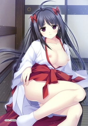 【半脱ぎ】着たままエッチしちゃう女の子の二次元エロ画像＆イラスト Part34