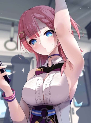 [崩壊:スターレイル][エロ画像]アスターを露骨にフェチってドン引きされたよ♪