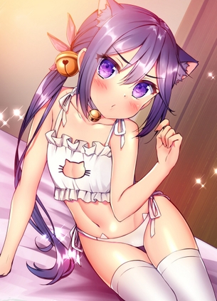 【非・微エロ】日曜日の紫髪美少女画像まとめ その１９９