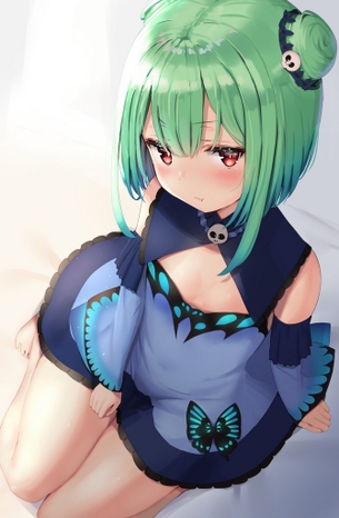 【非・微エロ】木曜日の緑髪美少女画像まとめ　その１９８