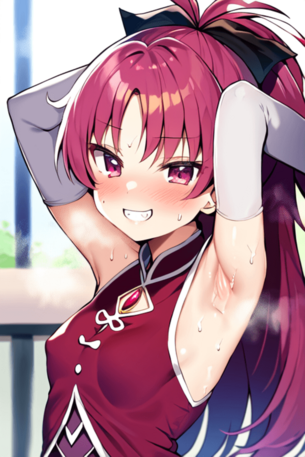 [まどマギ][エロ画像]佐倉杏子(さくらきょうこ)とカラダの関係になったよ♪