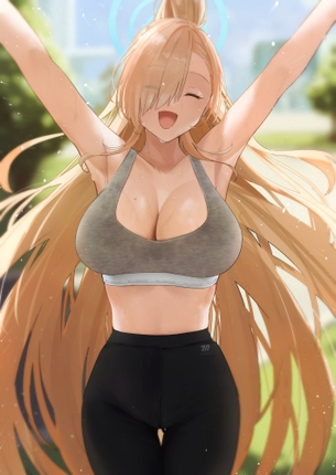 スポーツ少女の虹エロ画像