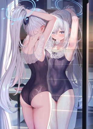 ブルーアーカイブ　月雪ミヤコのエロ画像