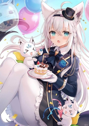 【ホロライブ】白上フブキの可愛いＨな二次エロ画像