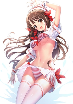 【二次元】ニーソックスを履いた美少女達のエロ画像 Part.6 50枚
