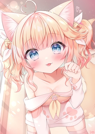 【非・微エロ】無邪気な猫耳美少女の二次画像詰め合わせ その１２