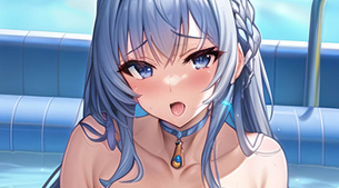 [勝利の女神:NIKKE] ヘルム：アクアマリン(水着ヘルム)の二次エロ画像＆エロイラスト 45枚まとめ