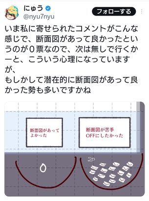 【悲報】人気エロ漫画家さん、あまりにも「断面図」に需要が無く悲しむ