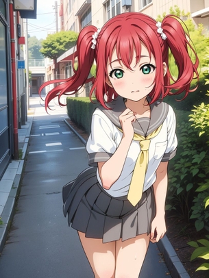 『stable-diffusion』【ラブライブ！】Aqours黒澤ルビィちゃんのAIエロ画像を大量作成