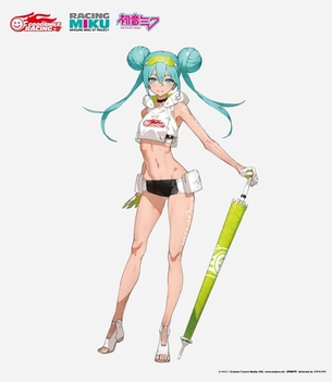 【画像】レーシング初音ミク、別格でエロい