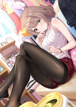 【非・微エロ】何故か見てしまう黒タイツ美少女まとめ その１１
