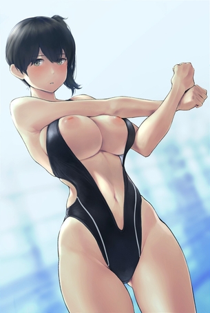 【２次】 エッチな水着や下着を着用してる女の子のエロ画像その１０７