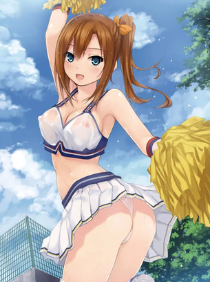 【二次】おっぱいのメチャシコで可愛い女の子のエッチな画像