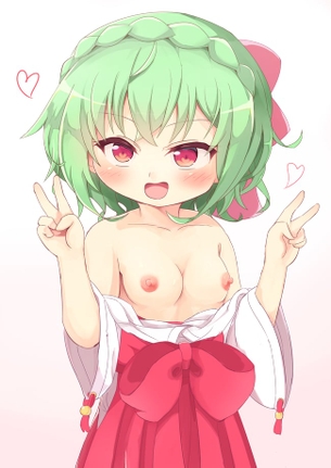 【エロ】巫女服姿の女の子のエロ画像６【巫女】