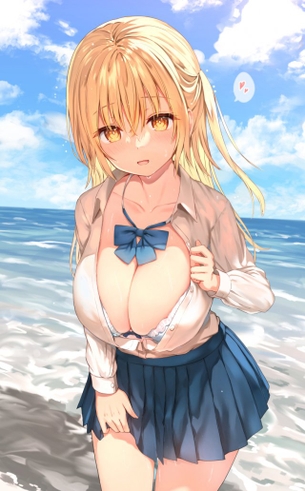 【非・微エロ】自己主張が激しい下乳・谷間二次画像まとめ その６