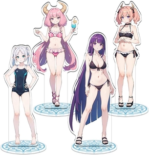 【朗報】葬送のフリーレンの水着クリアスタンド、エッチすぎる