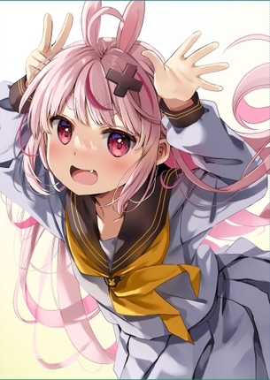 【非・微エロ】火曜日の赤髪・ピンク髪美少女画像まとめ その２３０