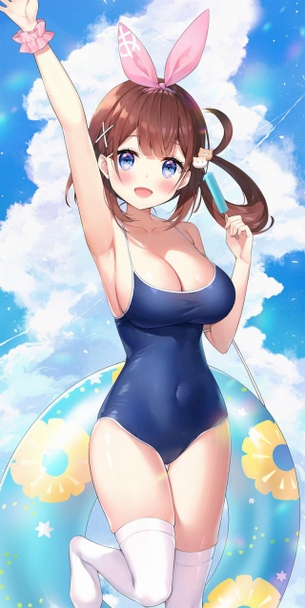 【非・微エロ】夏バテ知らずの水着美少女画像特集 その２５
