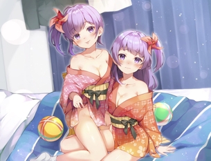 【非・微エロ】日曜日の紫髪美少女画像まとめ その２０１
