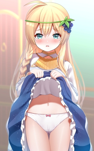 【非・微エロ】スカートたくしあげ二次画像まとめ その１６