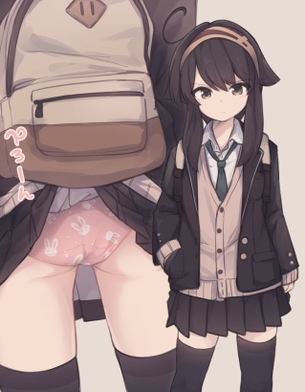 【２次】制服姿の美少女エロ画像その７２