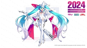 【画像】レーシング初音ミク2024、エッチ