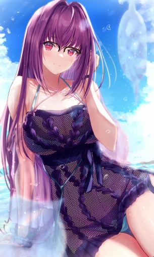 【非・微エロ】日曜日の紫髪美少女画像まとめ その２２７
