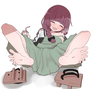 [ぼざろ][エロ画像]廣井きくりの足裏を舐めながらシコったよ～♪