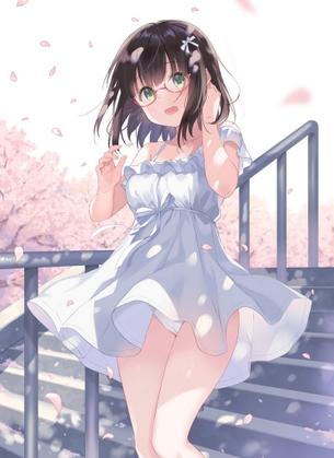 【非・微エロ】知的で魅力的な雰囲気を感じるメガネっ娘美少女画像まとめ その２