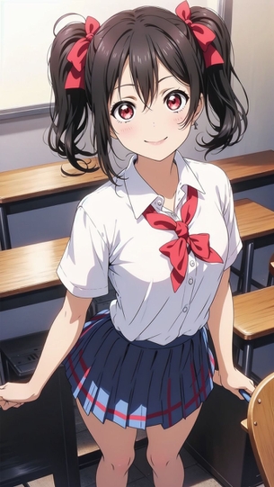 『stable-diffusion』【ラブライブ！】μ's矢澤にこちゃんのAI画像を大量作成