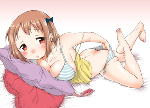 【はたらく魔王さま！】ご一緒に爆乳はいかがですか？ 佐々木千穂のむっちりエロ萌え画像集【二次エロ画像】
