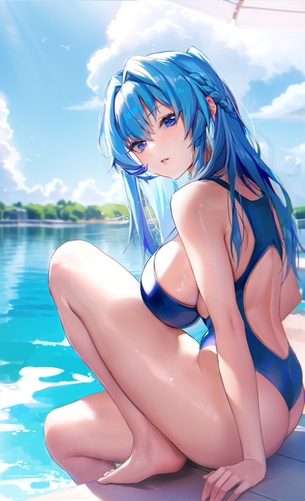 【２次】横乳がぷにぷにしてる女の子のエロ画像その９３