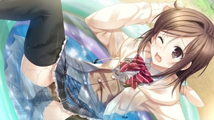 ラッキースケベの二次フェチ画像。