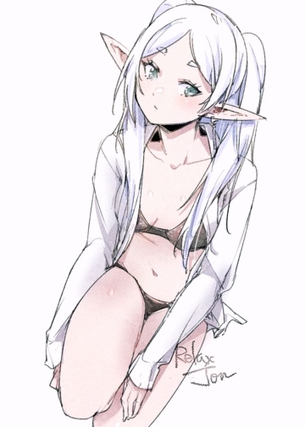 フリーレン(エルフ)のエロ画像：【葬送のフリーレン】