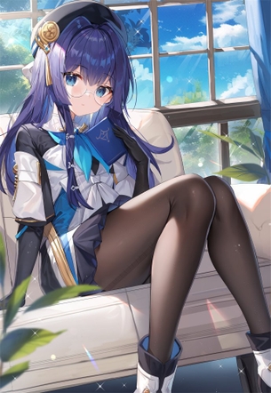 【非・微エロ】シックな雰囲気漂う黒タイツ美少女画像まとめ その４