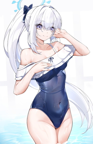 【画像】スタイル抜群女さん、ビキニ着てとんでもないことになる