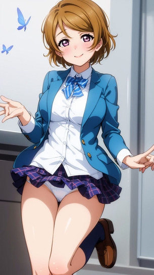 『stable-diffusion』【ラブライブ！】μ's小泉花陽ちゃんのAIエロ画像を大量作成