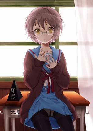 【涼宮ハルヒの憂鬱】長門有希の可愛い絵炉画像まとめ