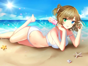 【二次元】水辺に映えるエロ画像 Part.3 50枚