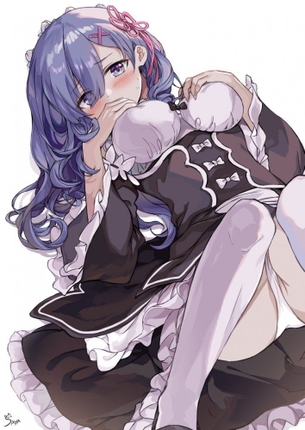 メイドの萌えイラスト