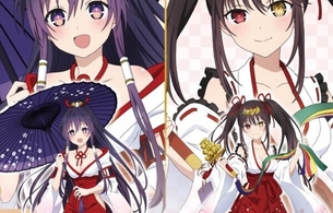 『デート・ア・ライブ』えっちすぎるドスケベおっぱいだし巫女衣装のエロイラストグッズ！