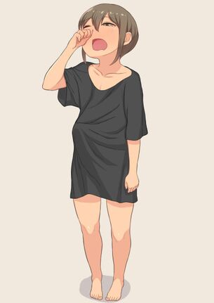 シャツの可愛い二次元画像。