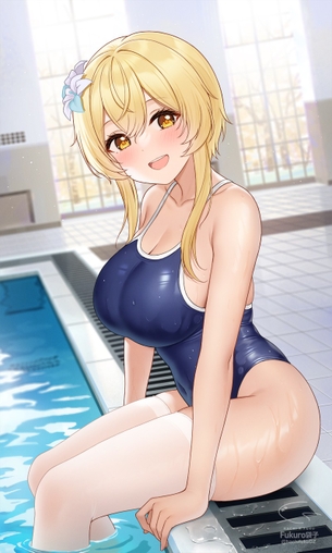【画像】壁紙にしたい、かわいい水着二次元女の子画像まとめ