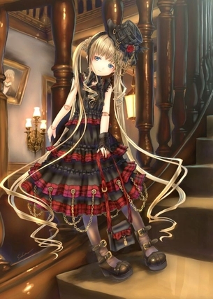 【ゴスロリ】リボン大好き♪フリル大好き♪ ゴシックロリータ少女萌え画像集【二次萌え画像】